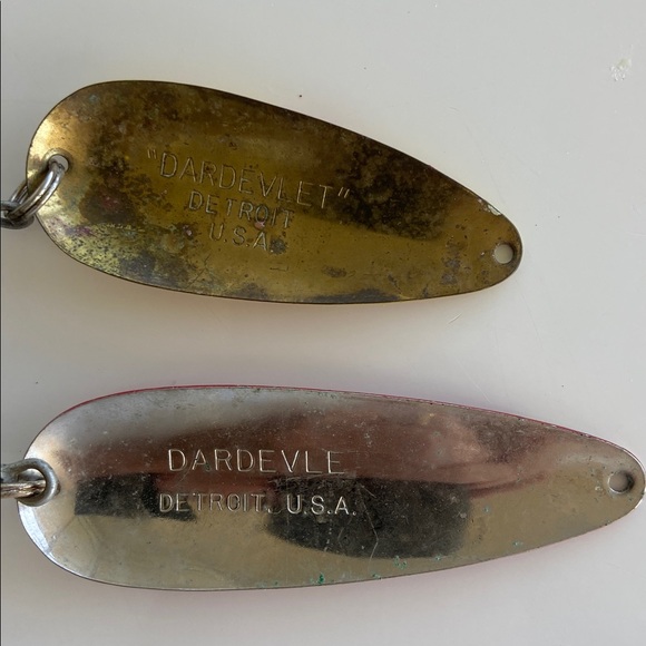 Vintage Eppinger Daredevle Red Eye Fishing Lures - Picture 7 of 10